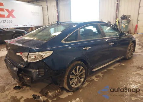 2017 Hyundai Sonata Sport from USA, damaged, VIN 5NPE34AFXHH578631